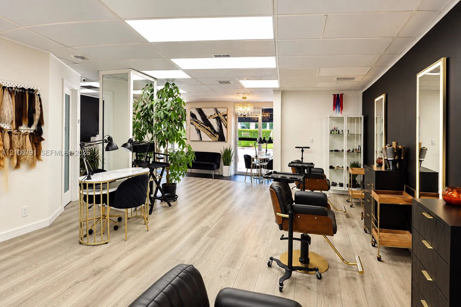 Complete Salon Equipment and Furnishings Package