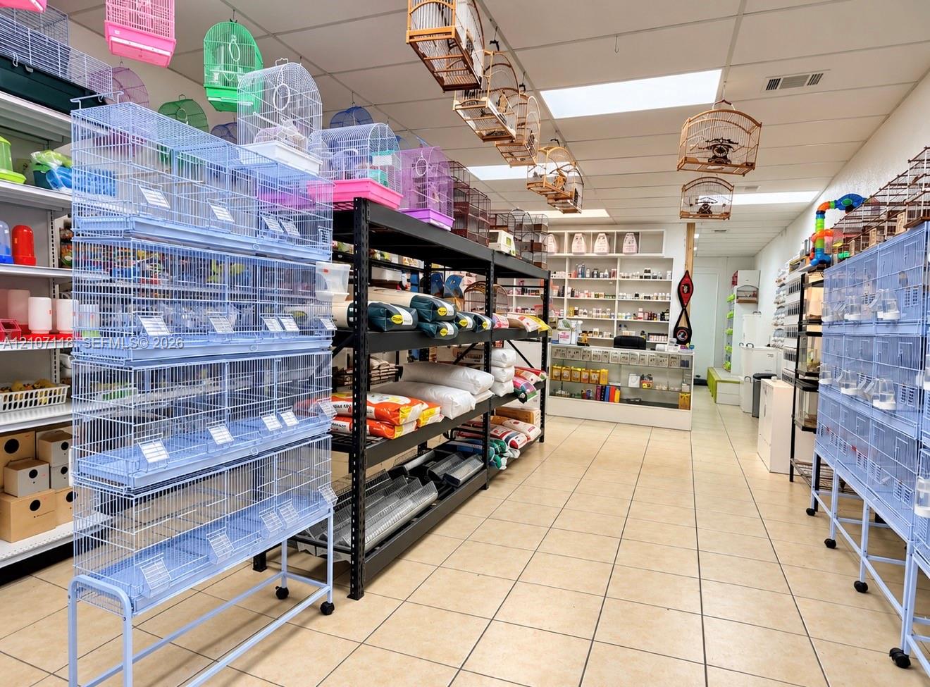 Complete Pet Shop Assets with Existing Inventory and Animals