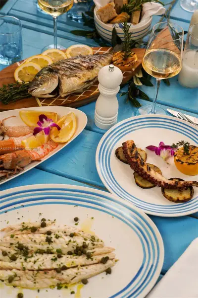 Profitable Mediterranean Seafood Restaurant with 2COP Beer  Wine License