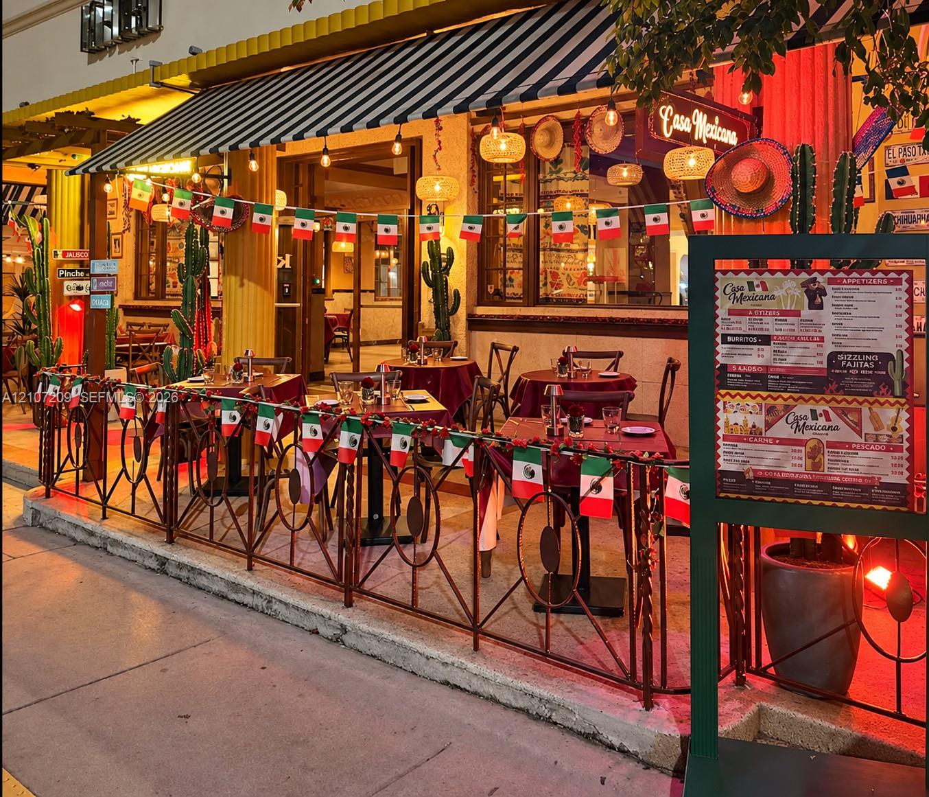 Premier Mexican Restaurant with 4COP Liquor License