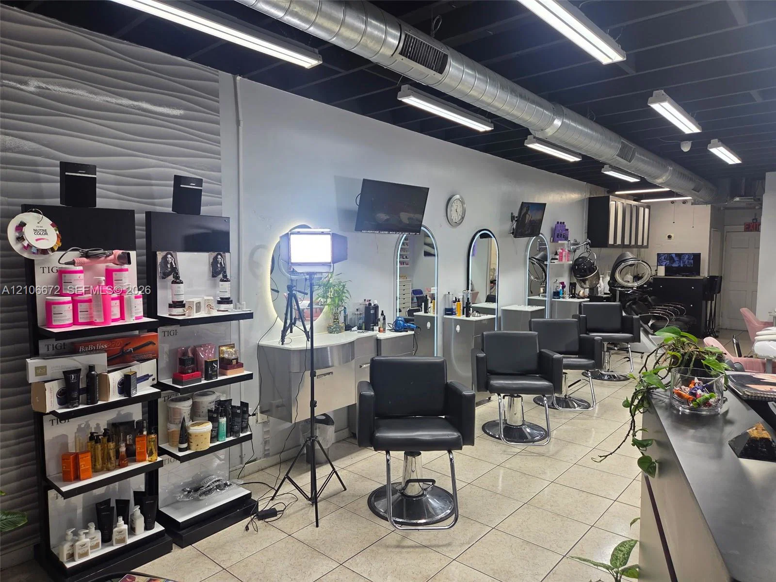 Complete Salon Equipment Package with Nail Service Equipment