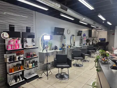 Complete Salon Equipment Package with Nail Service Equipment