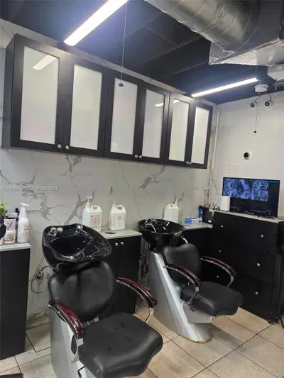 Complete Salon Equipment Package with Nail Service Equipment