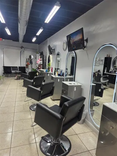 Complete Salon Equipment Package with Nail Service Equipment