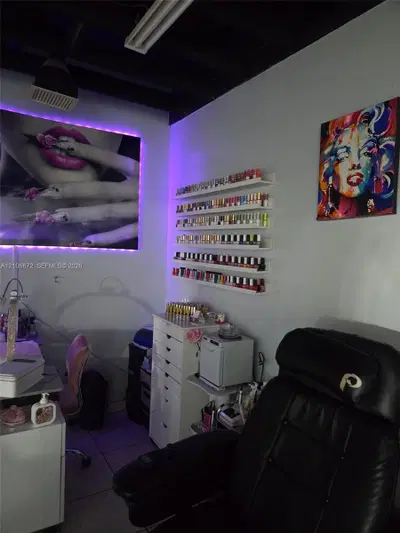 Complete Salon Equipment Package with Nail Service Equipment
