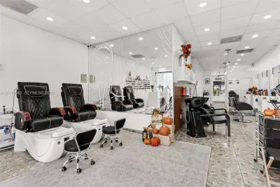 Complete Beauty Salon Asset Package with Private Service Rooms