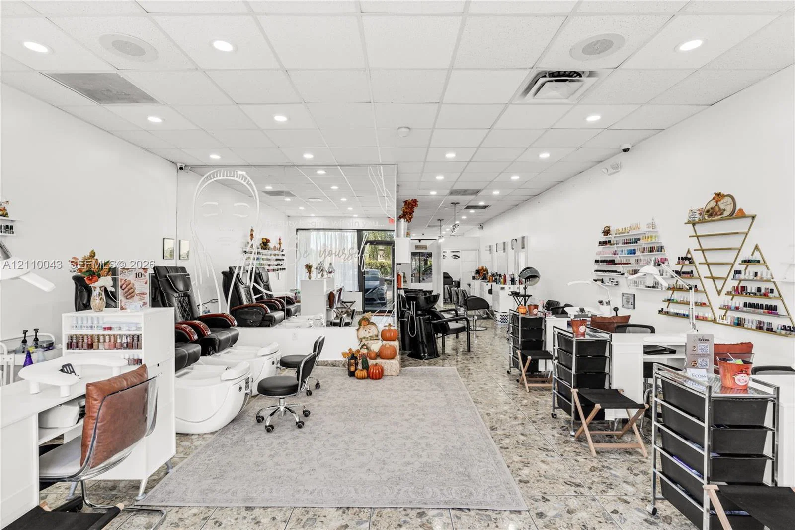 Complete Beauty Salon Asset Package with Private Service Rooms